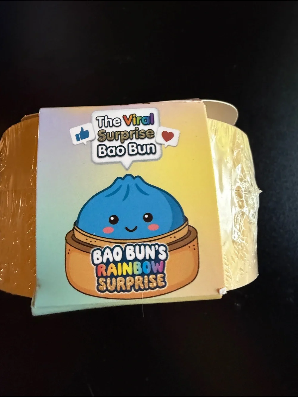 New Toy Master Bao Bun's Rainbow Surprise Dumpling Golden Series 1 Squishy 3+